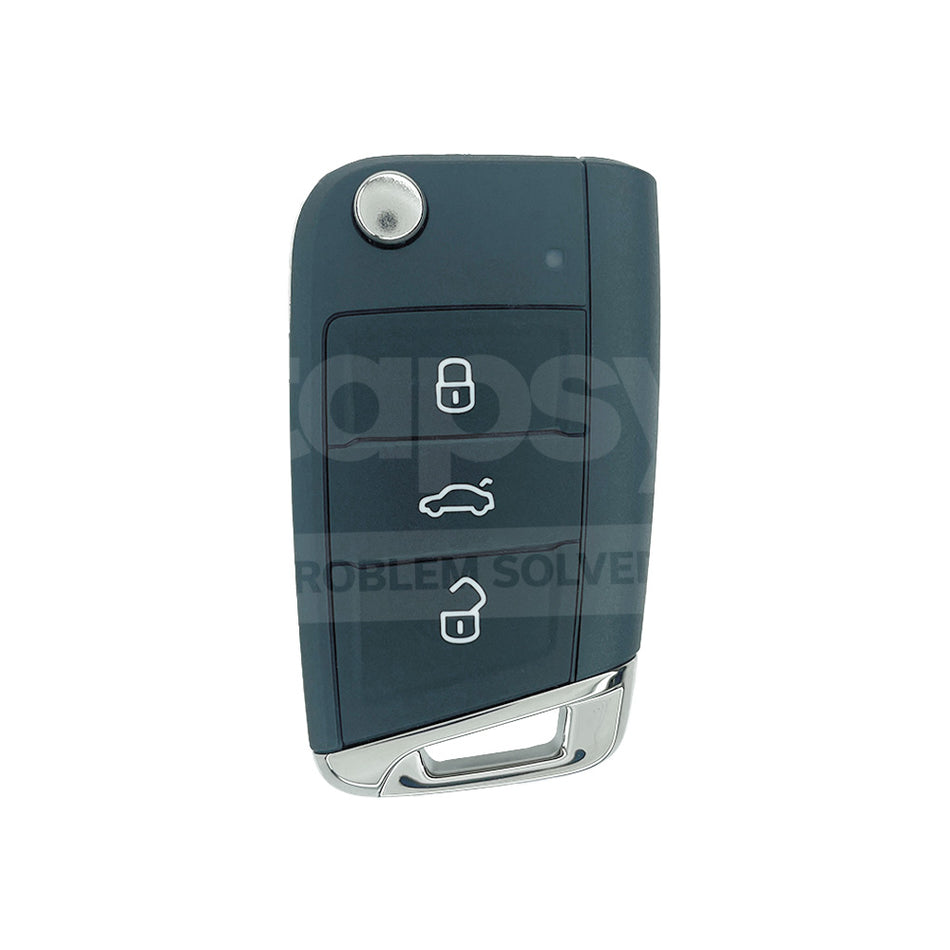 VolkswagenPolo/Golf 2013-2017 3 Buttons Flip Remote Key 48MQB 434MHz 5G6959752AG