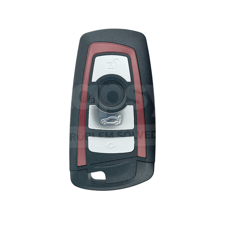 BMW 4 Buttons Smart Key Remote Case/Shell/Blank/Enclosure with Blade For 5/7 Series