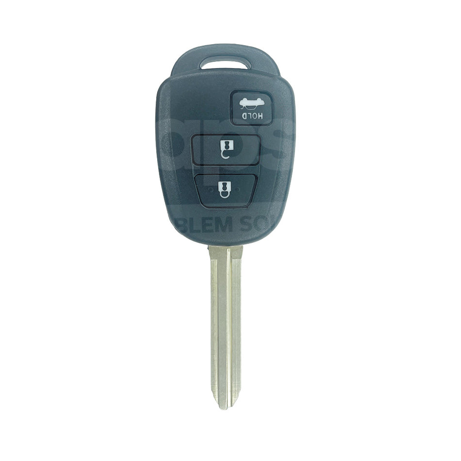 Toyota 3 Buttons Remote key/Case/Shell/Blank/Enclosure For Camry