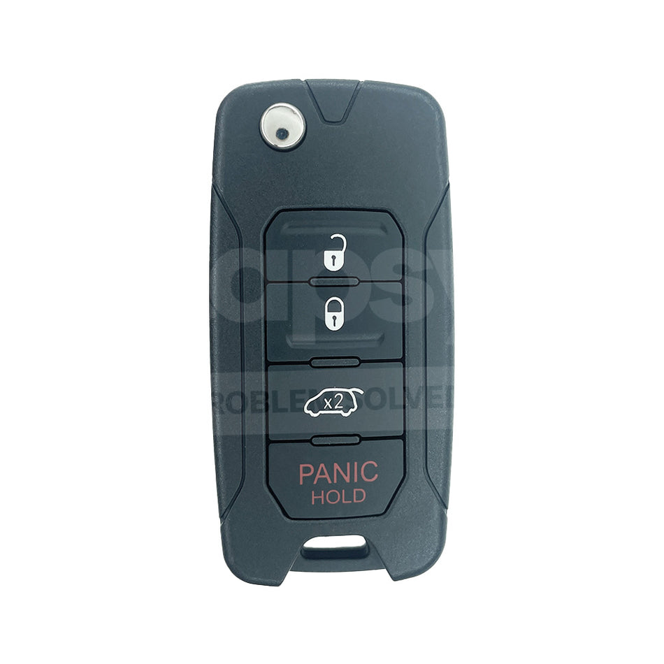 JEEP Renegade 2015-2020 3+1 Buttons Flip Remote Key 48MQB 433MHz FCC ID: 2ADFTFI5AM433TX