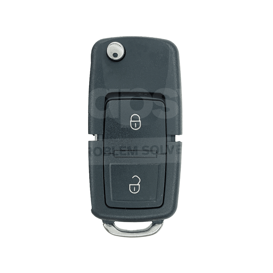 Volkswagen 2 Buttons Flip Key/Remote/Case/Shell/Blank/Enclosure For Jetta/Passat/Golf/Polo/Bora/Golf