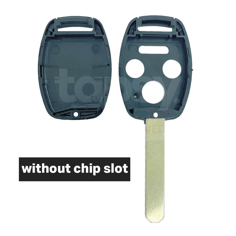 Honda 3 Buttons + Panic Button Key Remote Case/Shell/Blank/Enclosure For Accord/ CRV/ Civic/ Integra/ Legend