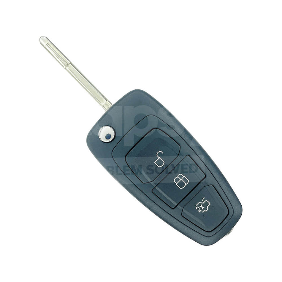 Ford 3 Buttons Key Remote Case/Shell/Blank/Enclosure For Fiesta XR4/ Falcon BA/ BF