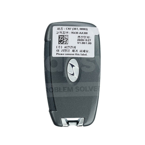 Hyundai Elantra/i30 Sedan 2020-2023 Genuine 3 Buttons Flip Remote Key 433MHz 95430-AA300 FCC ID: MBEC3TX2004