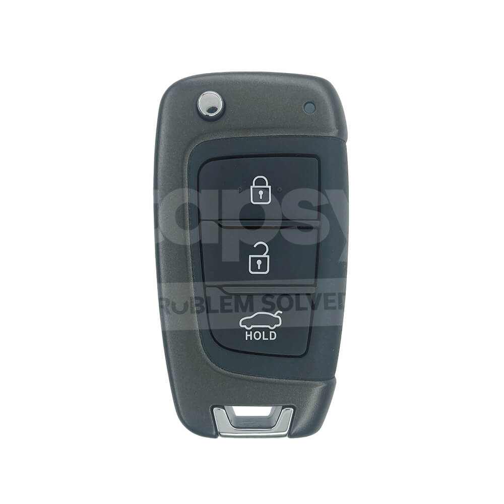 Hyundai Elantra/i30 Sedan 2020-2023 Genuine 3 Buttons Flip Remote Key 433MHz 95430-AA300 FCC ID: MBEC3TX2004