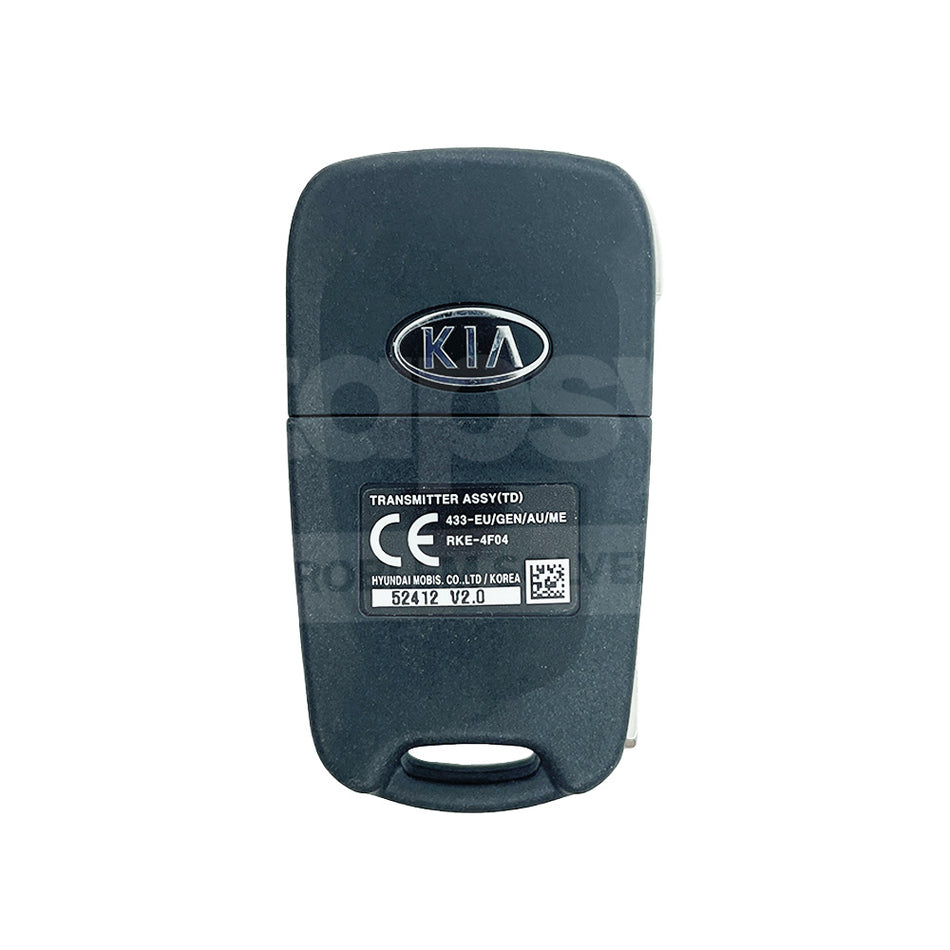 Kia Cerato 2011-2013 Original 3 Buttons Flip Remote Key 433MHz 95430-1M250