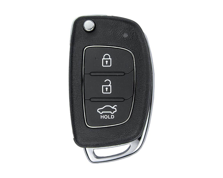 Hyundai Accent 2014-2016 Genuine Flip Remote Key 3 Buttons 433MHz 95430-1RAB1