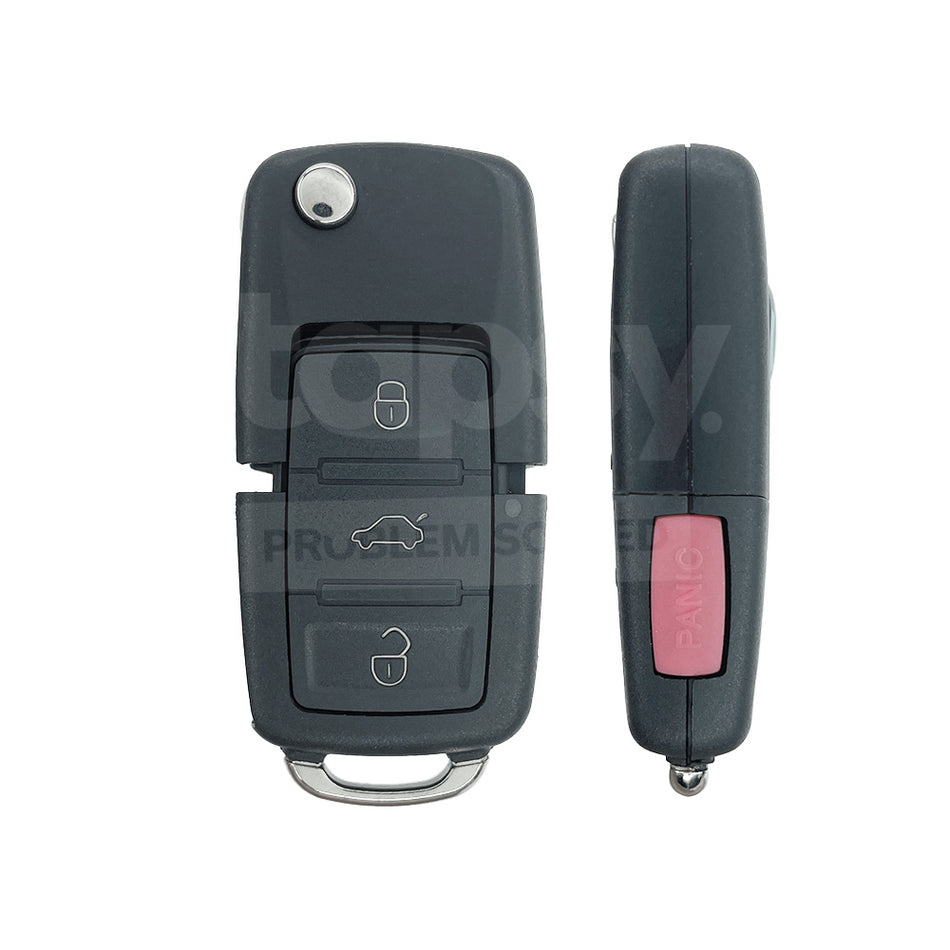 Keydiy KD Universal Flip Remote Key 3+1 Buttons Volkswagen Type B01-3+1