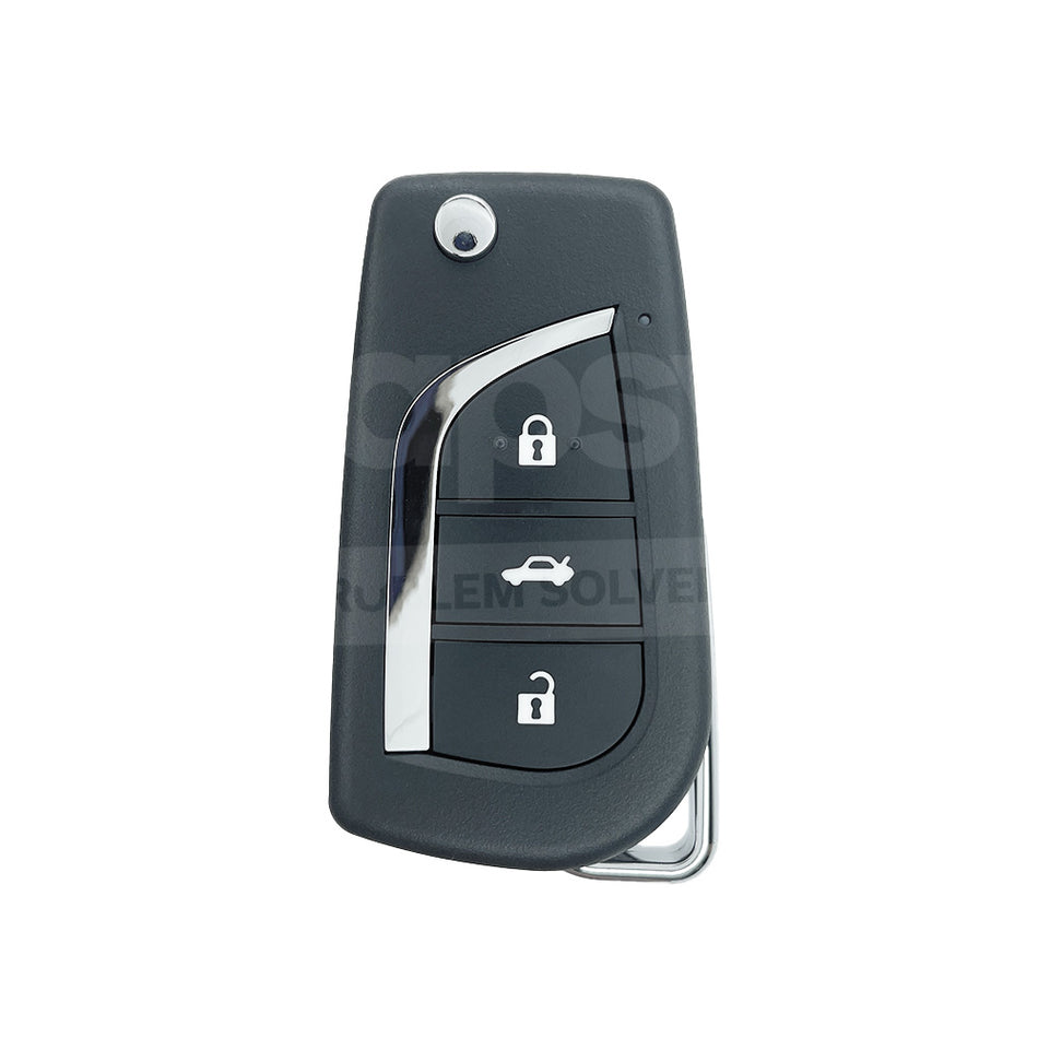 Keydiy KD Universal Flip Remote Key 3 Buttons Type B13 Toyota