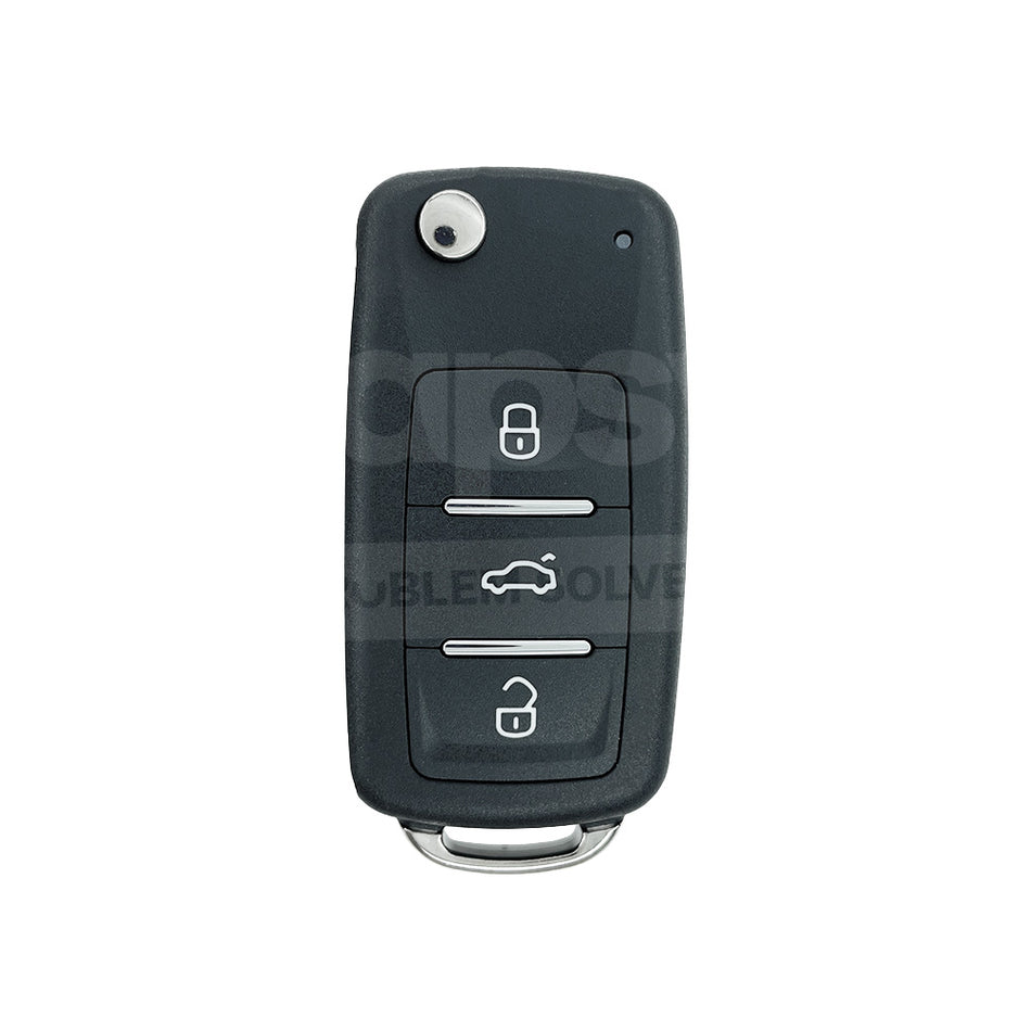 Keydiy KD Universal Flip Remote 3 Buttons Volkswagen Type B08-3