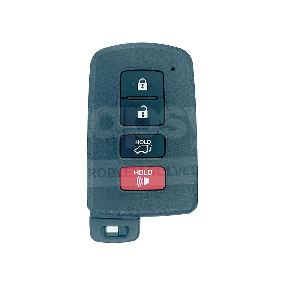 Toyota Land Cruiser/Kluger 2014-2020 4 Buttons Smart Remote Key 312/314MHz 89904-0E121/89904-60J50 FCCID: HYQ14FBA