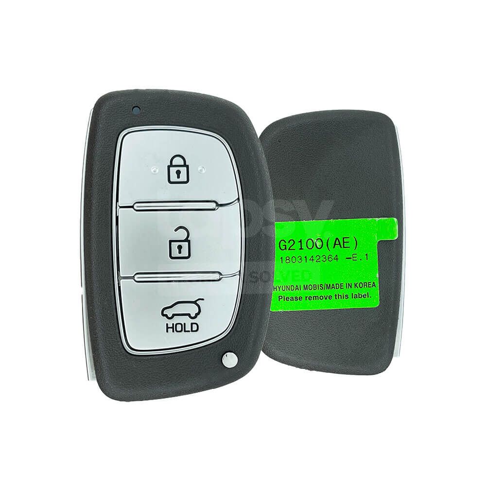 Hyundai Ioniq 2017-2019 Original 3 Buttons Smart Remote Key ID47 433MHz 95440-G2100 FCC ID: TQ8-FOB-4F11