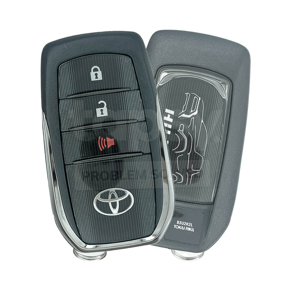 Toyota Hilux 2015-2023 Original 2+1 Buttons Smart Remote Key 314MHz FCC ID: B3U2K2P