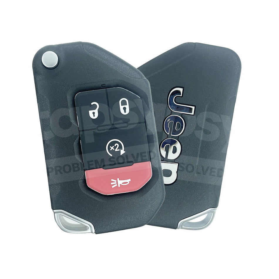 Jeep Wrangler 2018-2023 Genuine 4 Buttons Smart/Prox Remote Key 433MHz 68416784AB