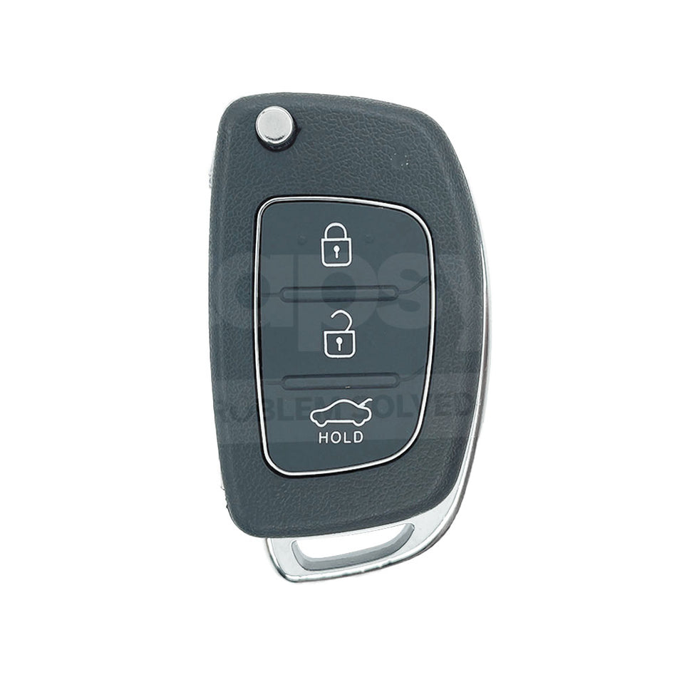 Hyundai 3 Buttons Remote Flip key/Case/Shell/Blank/Enclosure For i30/ix45/santa fe