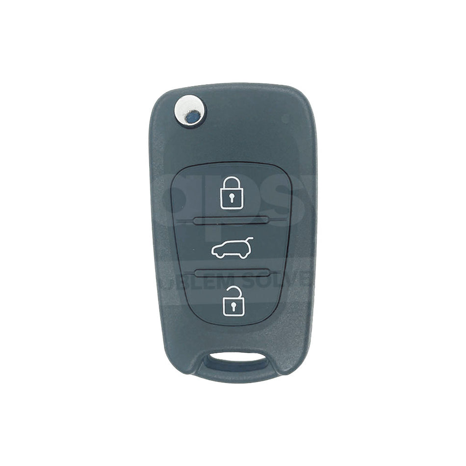 Hyundai 3 Buttons Flip Key Remote Case/Shell/Blank/Enclosure For i20/i30/Elantra