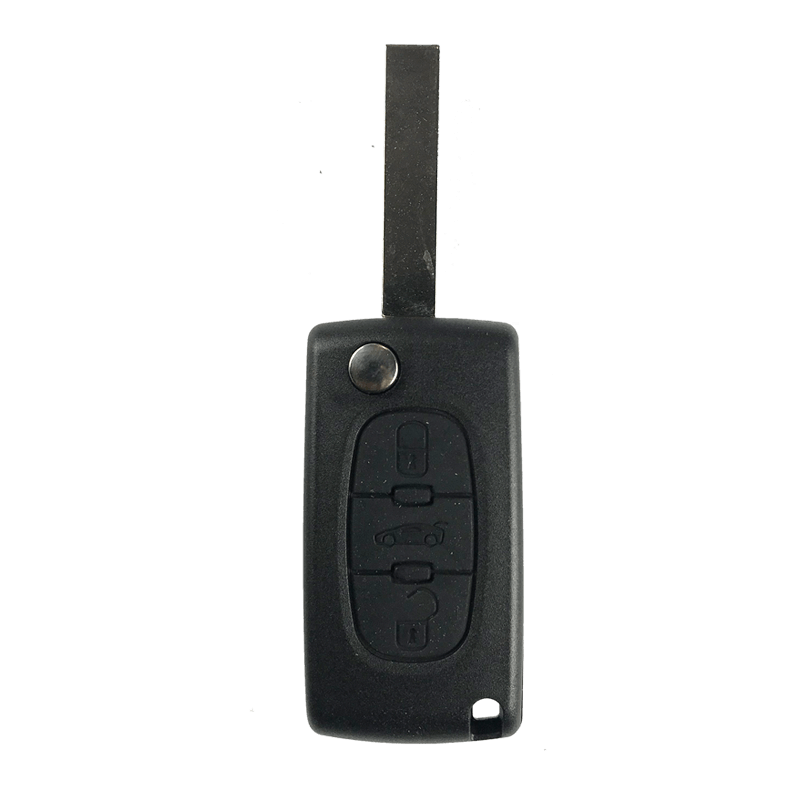 Citroen 3 Buttons Remote Case/Shell/Blank/Enclosure For C2/C3/C4/C5/C6/C8