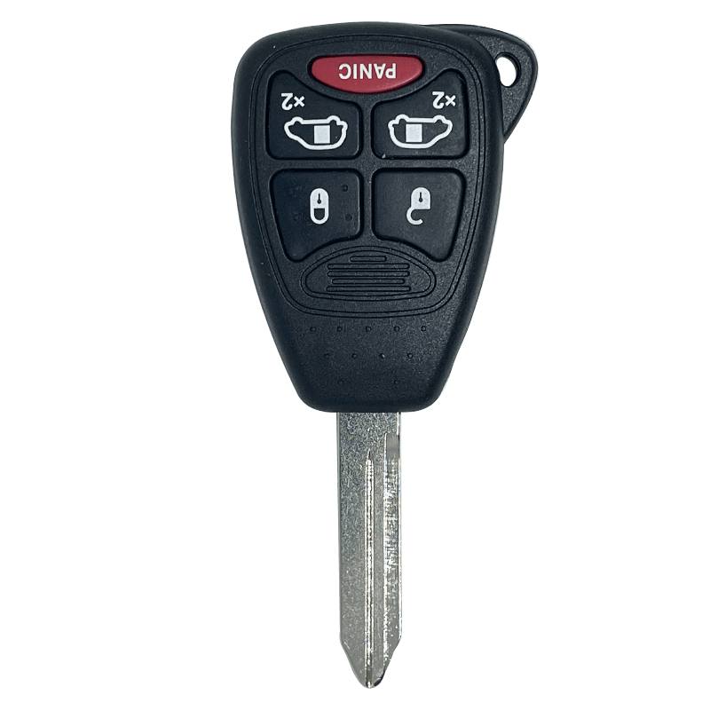 Jeep/Chrysler/Dodge  4 Buttons + Panic Key/Remote Case/Shell/Blank/Enclosure For 200/Aspen/Sebring/Avenger/Caliber/Caravan/Nitro