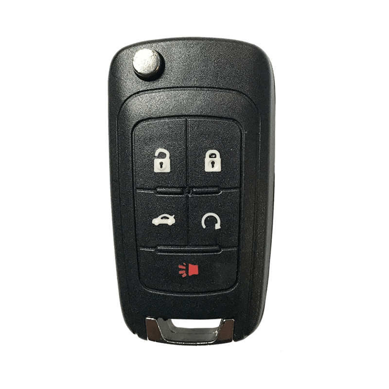 Holden 4 Buttons + Panic Button Key Remote Case/Shell/Blank/Enclosure For Cruze/ Volt/ VF Commodore